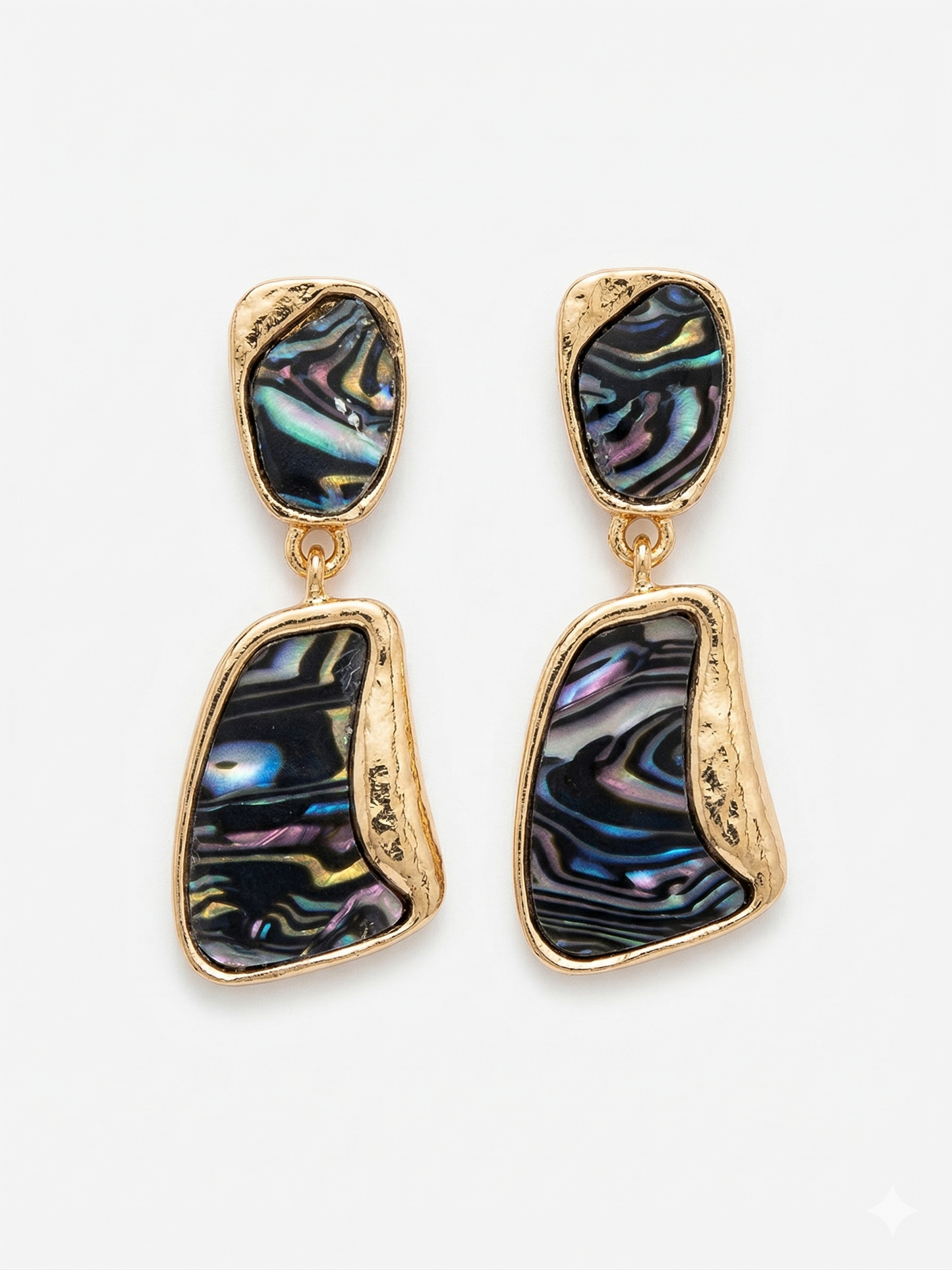 Organic Drop Earrings