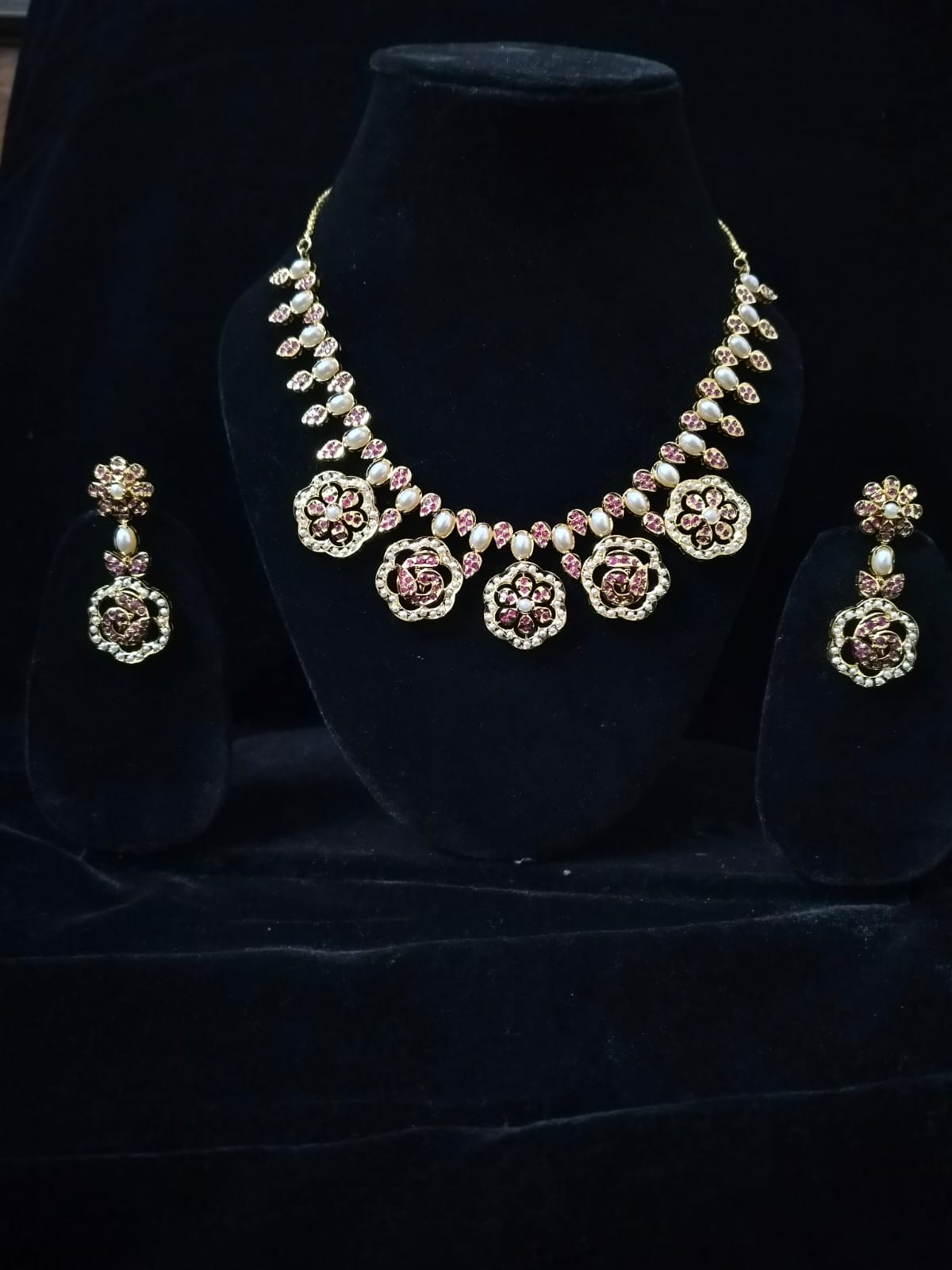 Royal Blossom Jadau Set