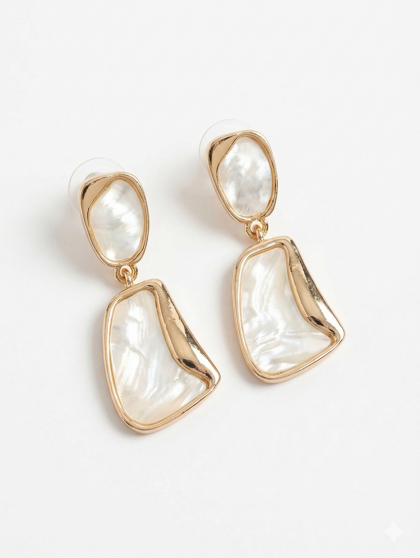 Organic Drop Earrings