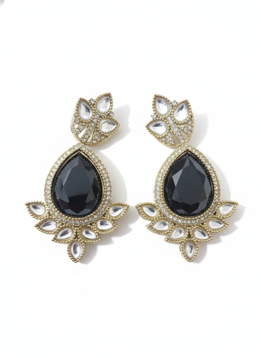Luxurious drop earrings